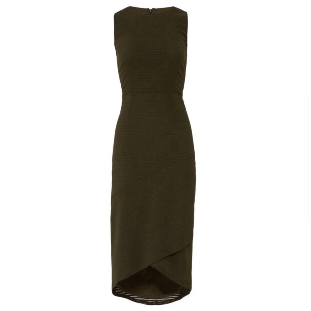 ANTHROPOLOGIE • Hutch Olive Blair Dress - Picture 2 of 6